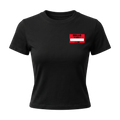 Women's Baby Tee (black) image