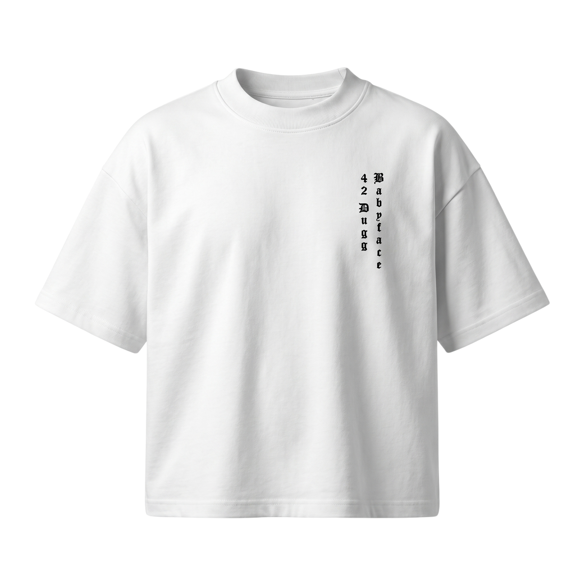 "4 The Trenches Tour" Tee (white) front